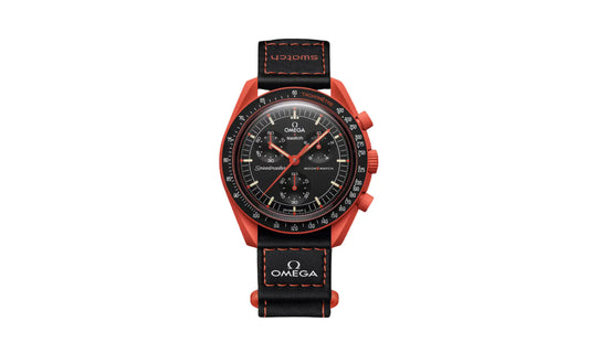 Swatch x Omega Bioceramic Moonswatch Mission to Earth - Lava