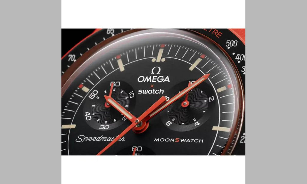 Swatch x Omega Bioceramic Moonswatch Mission to Earth - Lava