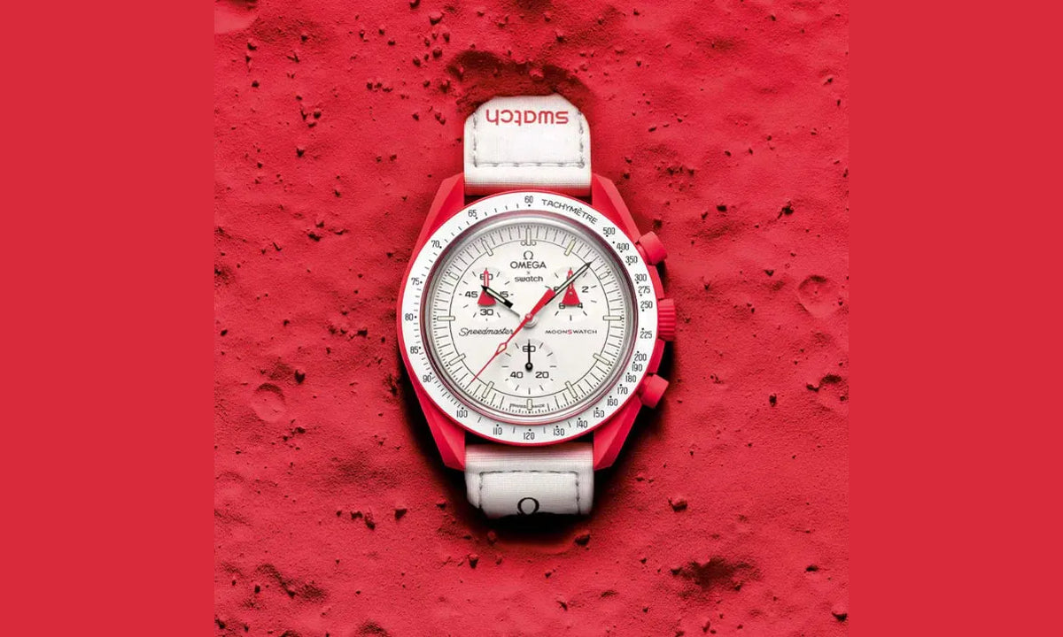 Swatch x Omega Bioceramic Moonswatch Mission to Mars