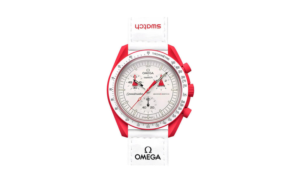 Swatch x Omega Bioceramic Moonswatch Mission to Mars