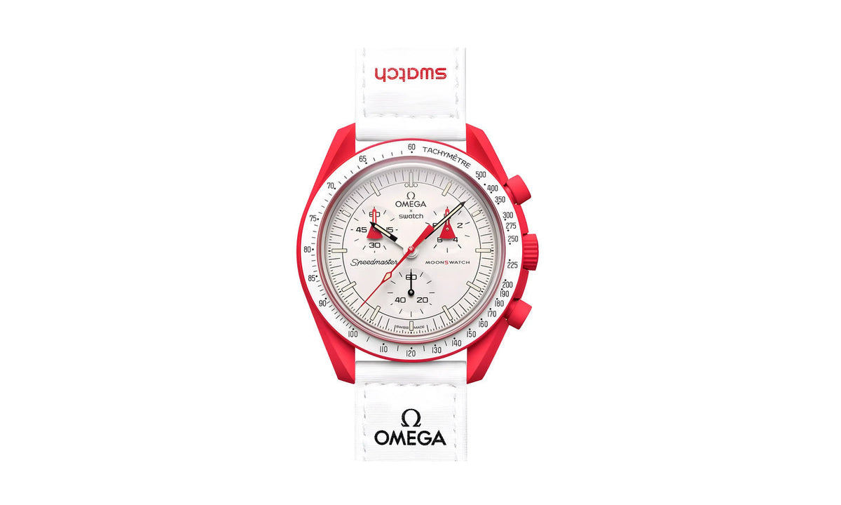 Swatch x Omega Bioceramic Moonswatch Mission to Mars