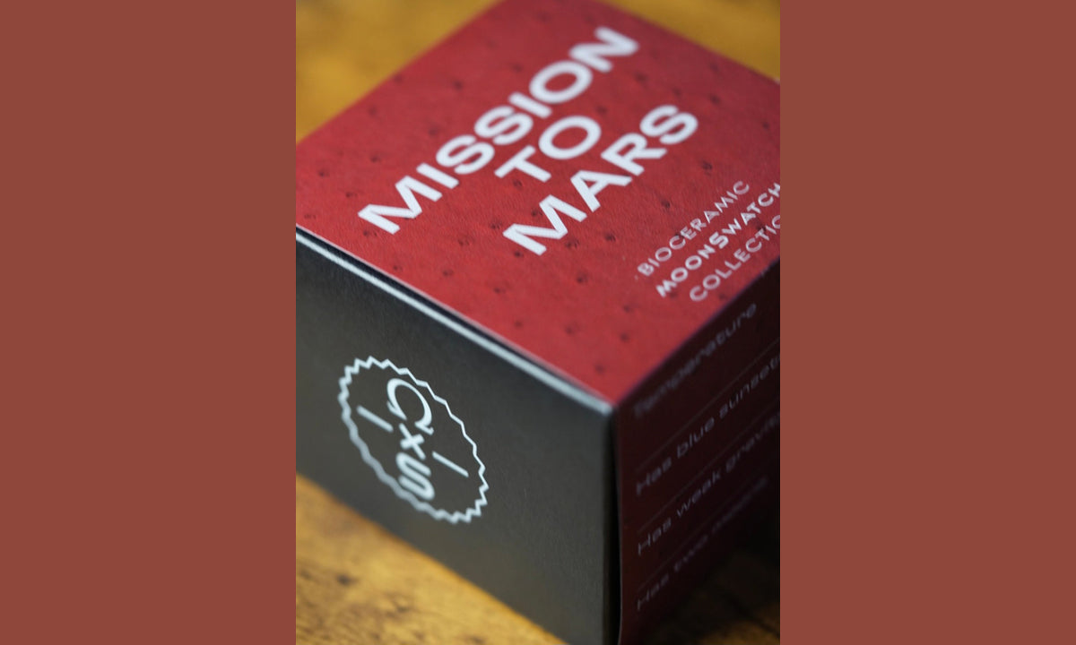 Special Edition - Swatch x Omega Bioceramic Moonswatch Mission to Ostrich Mars