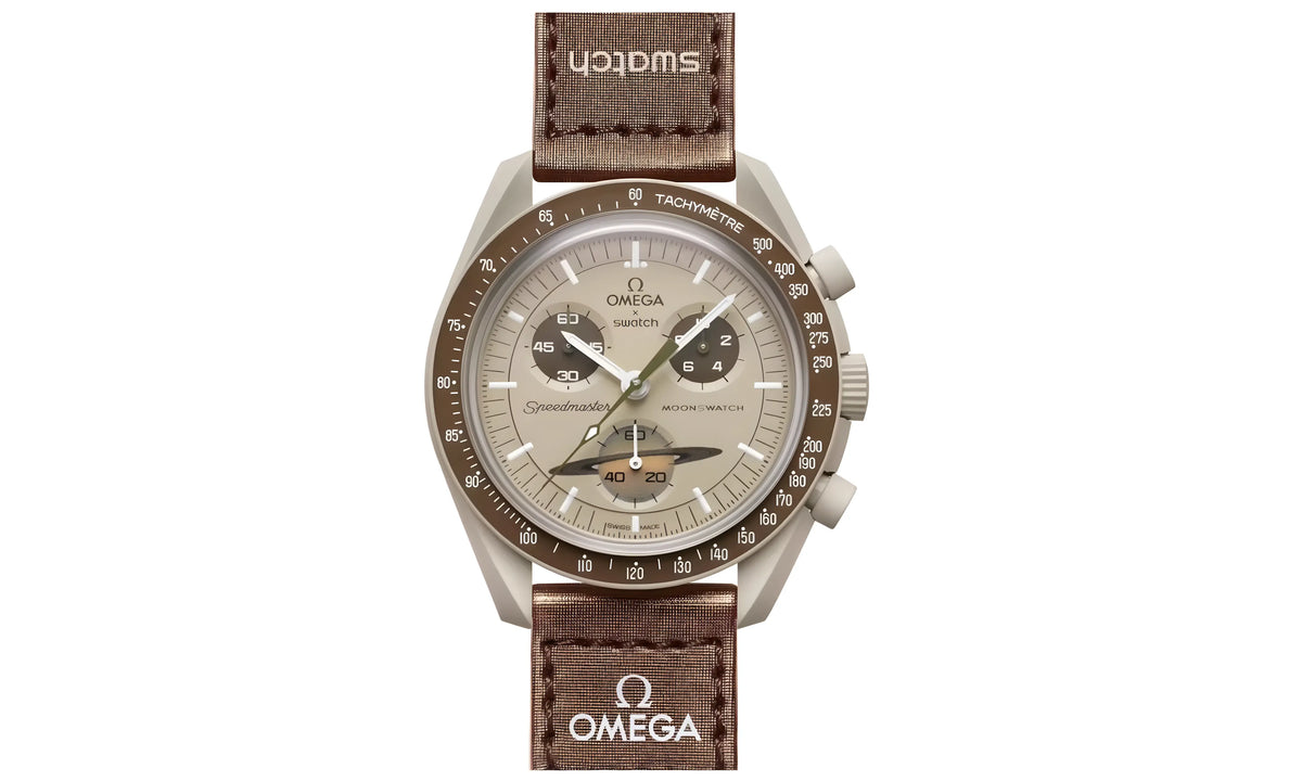 Swatch x Omega Bioceramic Moonswatch Mission to Saturn