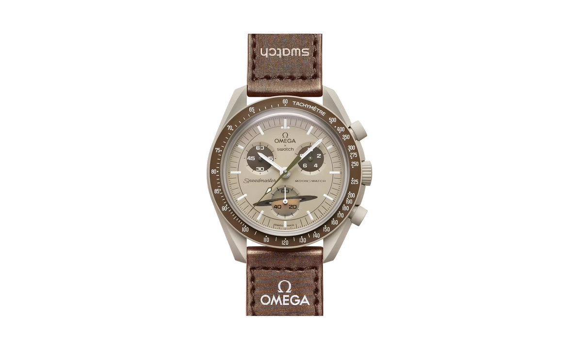Swatch x Omega Bioceramic Moonswatch Mission to Saturn