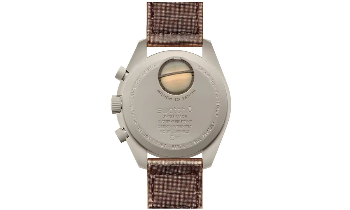 Swatch x Omega Bioceramic Moonswatch Mission to Saturn