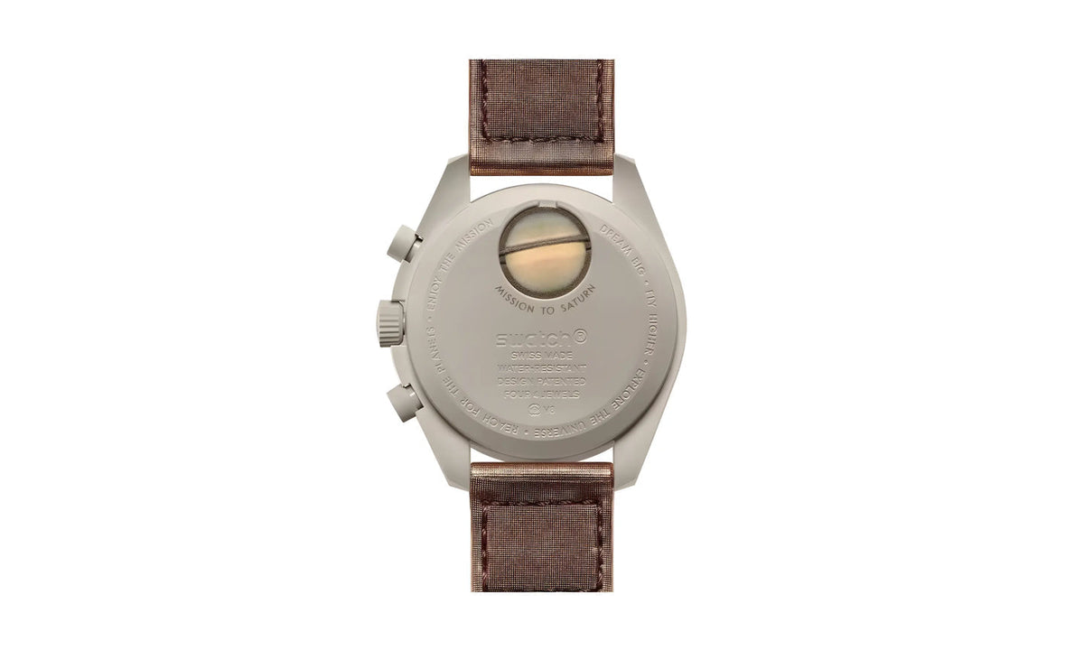 Swatch x Omega Bioceramic Moonswatch Mission to Saturn