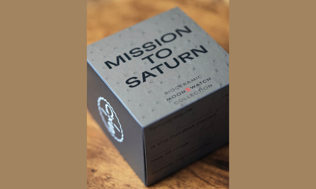 Special Edition - Swatch x Omega Bioceramic Moonswatch Mission to Ostrich Saturn