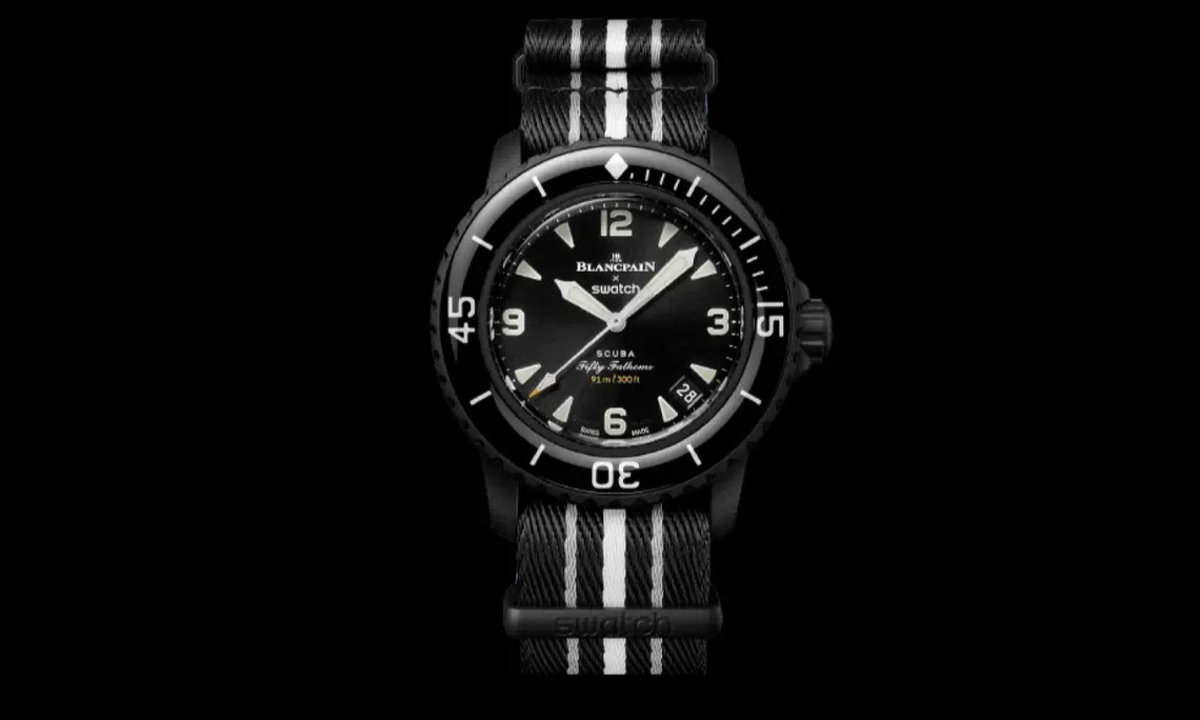 Blancpain x Swatch Scuba Fifty Fathoms Ocean of Storms