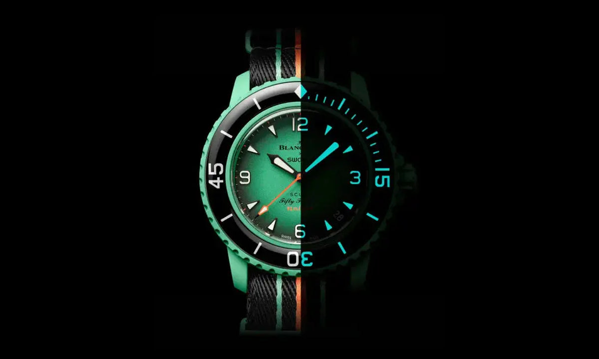 Blancpain x Swatch Scuba Fifty Fathoms Indian Ocean