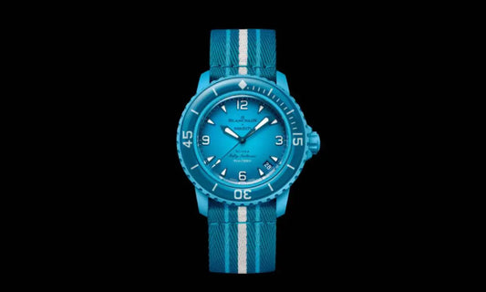 Swatch x Blancpain Fifty Fathoms Collection Blue Lagoon