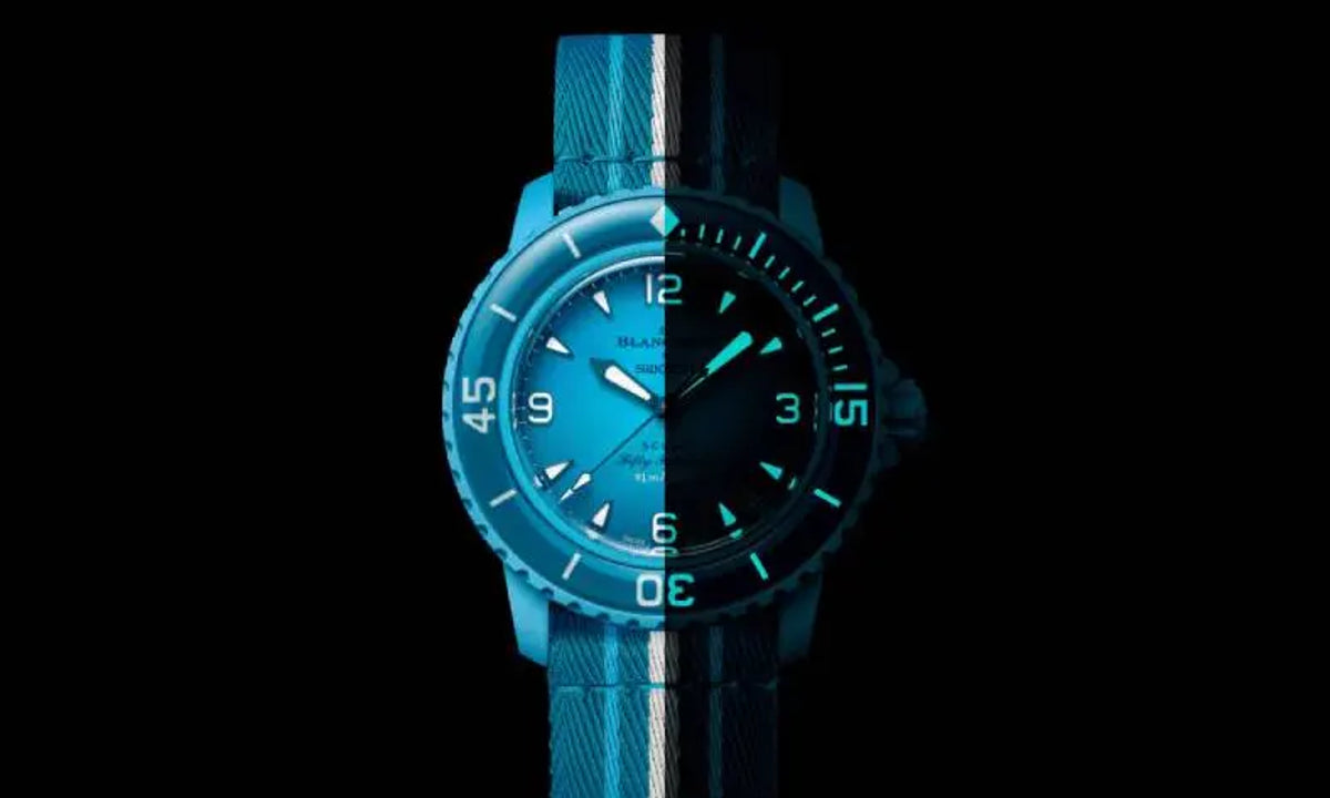 Swatch x Blancpain Fifty Fathoms Collection Blue Lagoon