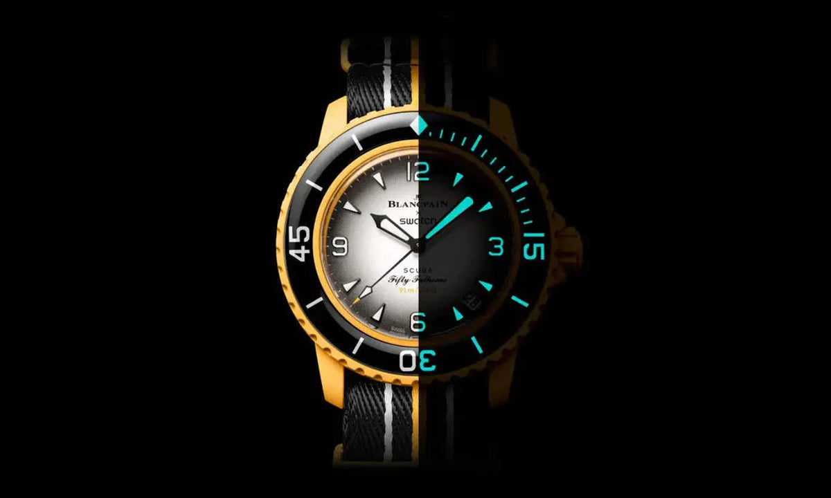 Blancpain x Swatch Scuba Fifty Fathoms Pacific Ocean