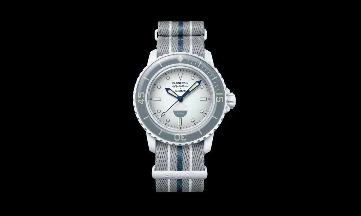 Blancpain x Swatch Scuba Fifty Fathoms Antarctic Ocean