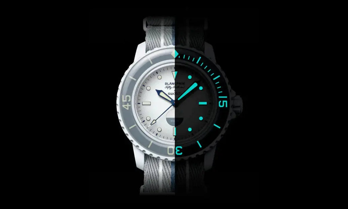 Blancpain x Swatch Scuba Fifty Fathoms Antarctic Ocean
