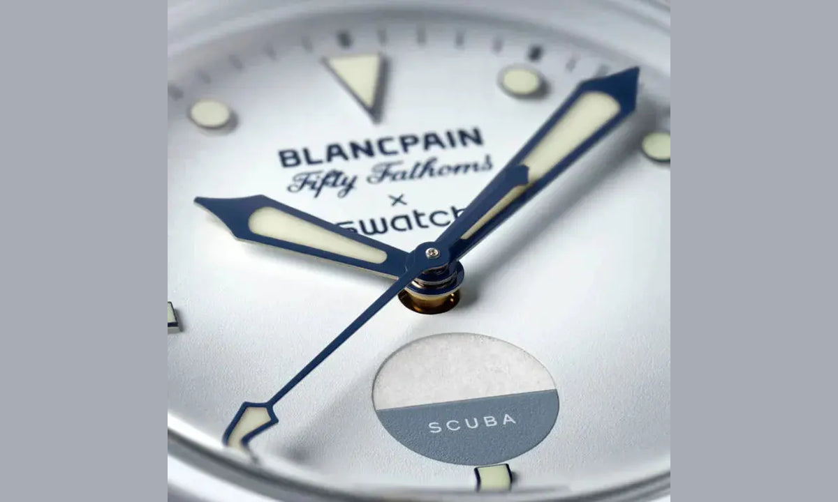 Blancpain x Swatch Scuba Fifty Fathoms Antarctic Ocean