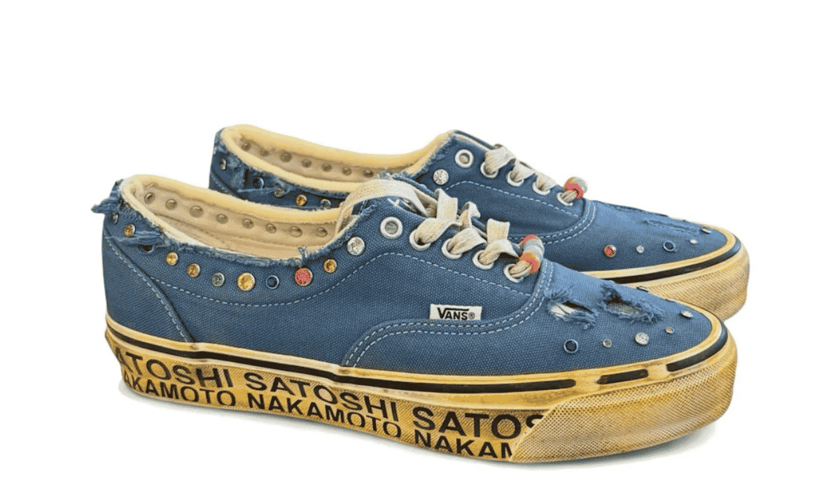 Vans OTW Era 95 Satoshi Nakamoto Round Lucky Charm Navy