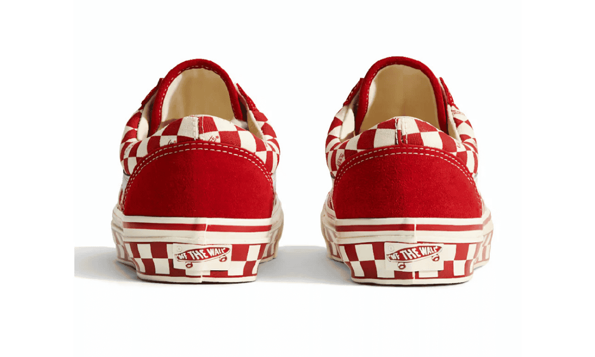 Vans Old Skool 36 Premium Checkerboard Chili Pepper Red