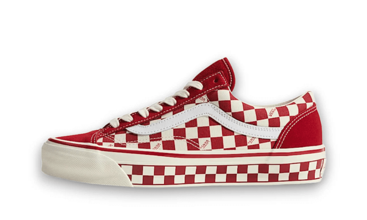 Vans Old Skool 36 Premium Checkerboard Chili Pepper Red