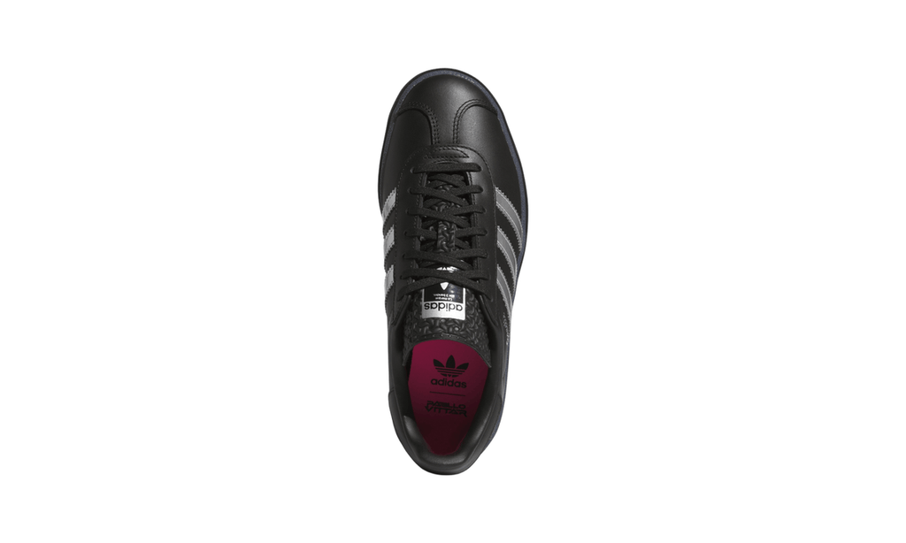 Adidas Gazelle Bold Pride Pabllo Vittar Core Black Silver Metallic Lucid Pink (Women's) - IH8063 - Vista 3
