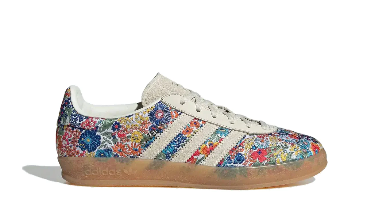 Adidas Gazelle Indoor Liberty London Floral Embroidery