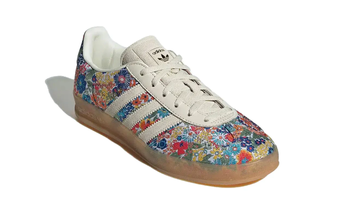 Adidas Gazelle Indoor Liberty London Floral Embroidery