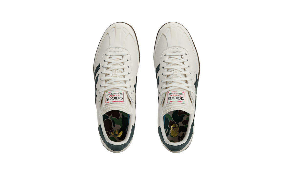 Adidas Samba Bape World Cup Pack White Forest - KJ8852 - Vista 3