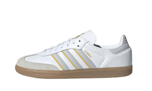 zapatillas Adidas Samba Real Madrid blancas suela gum Doggy Sneakers