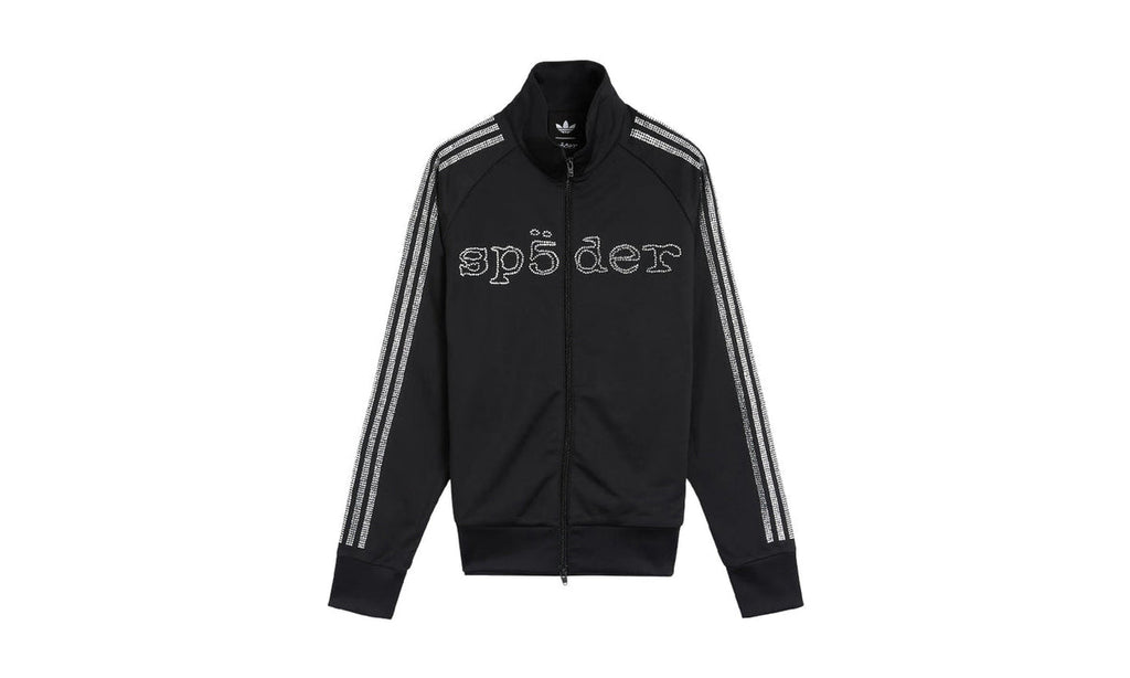 Adidas x Sp5der Rhinestone Track Top Black