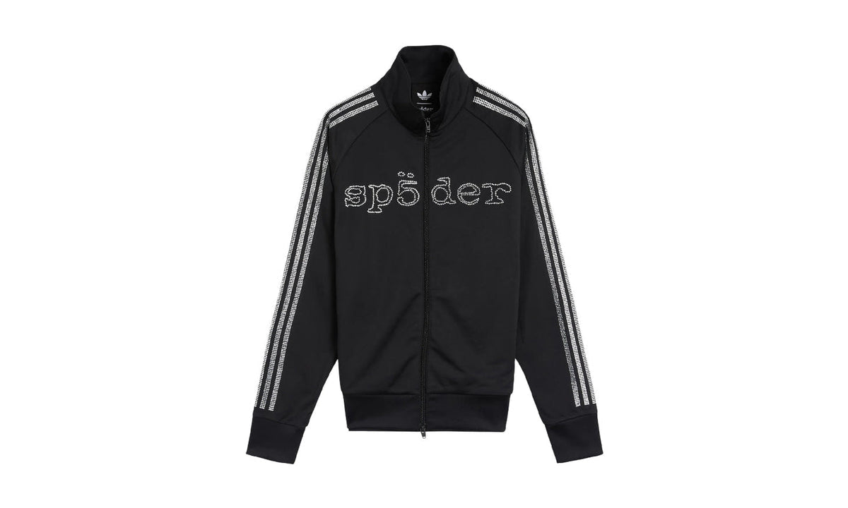 Adidas x Sp5der Rhinestone Track Top Black