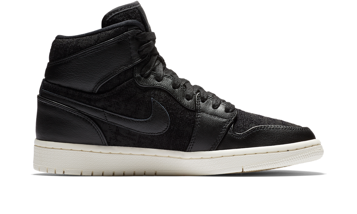 Air Jordan 1 Retro High Black Sail (Women's) AH7389-001 — Vista 2
