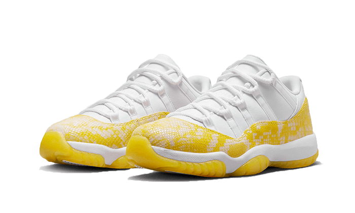 Air Jordan 11 Retro Low Yellow Snakeskin AH7860-107 — Vista 2