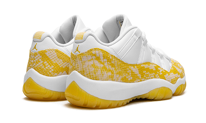 Air Jordan 11 Retro Low Yellow Snakeskin AH7860-107 — Vista 3