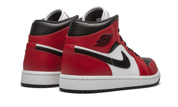 Air Jordan 1 Mid Chicago Toe - 554724-069 - Vista 3