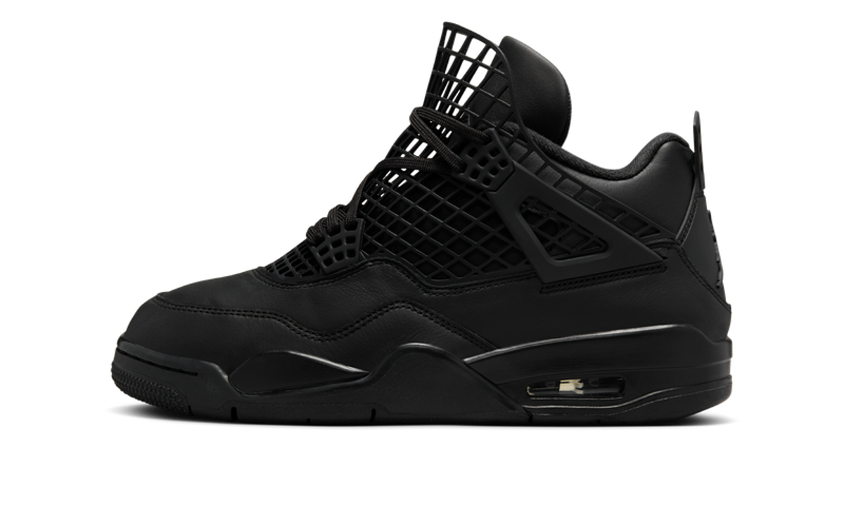 Air Jordan 4 Retro Net Black (Women's) - FN7251-001 - Vista 1
