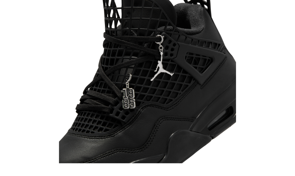 Air Jordan 4 Retro Net Black (Women's) - FN7251-001 - Vista 2