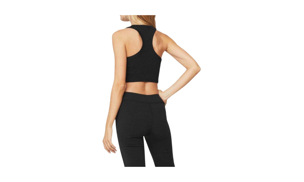 Alo Yoga Crop Tank Black