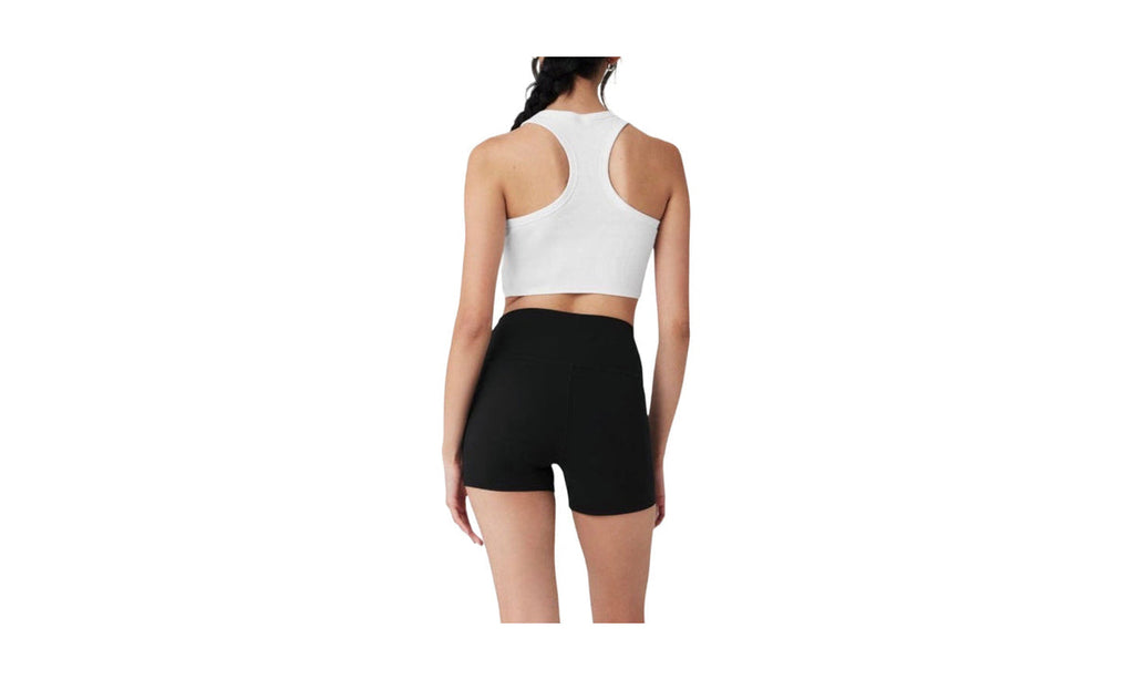 Alo Yoga Crop Tank White