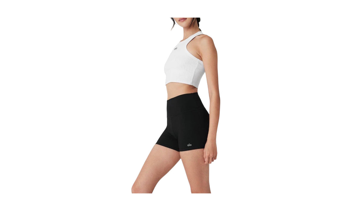 Alo Yoga Crop Tank White