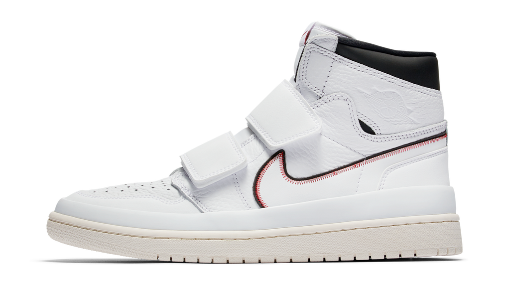 Air Jordan 1 Retro High Double Strap White Black Sail AQ7924-101 — Vista 1