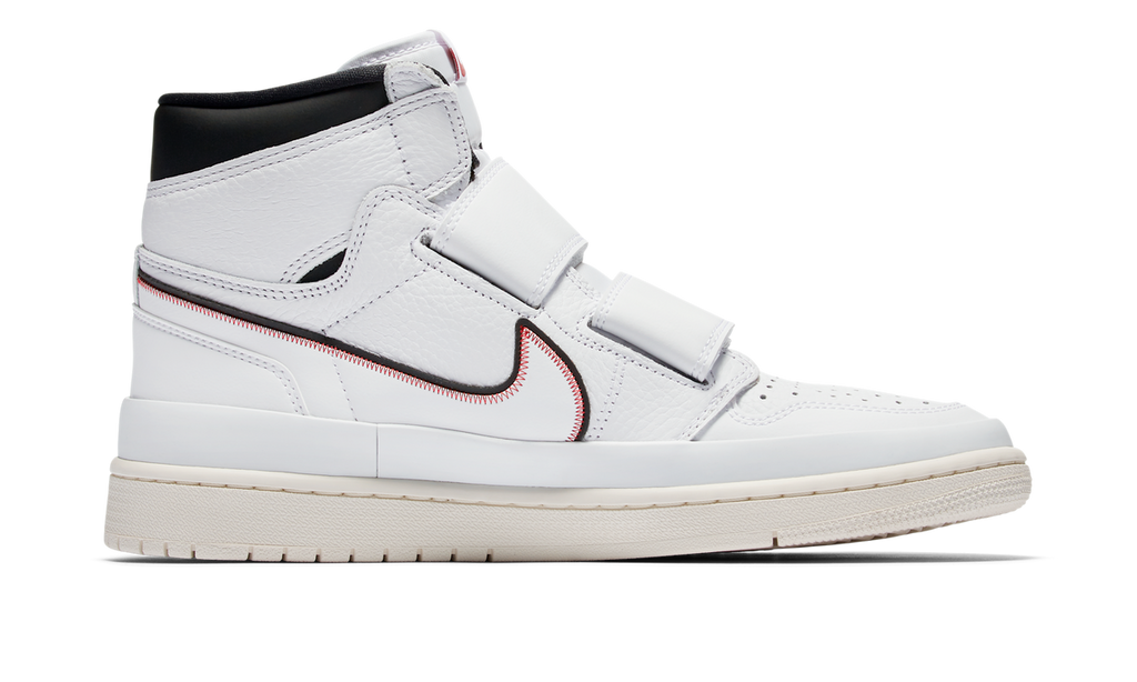 Air Jordan 1 Retro High Double Strap White Black Sail AQ7924-101 — Vista 2
