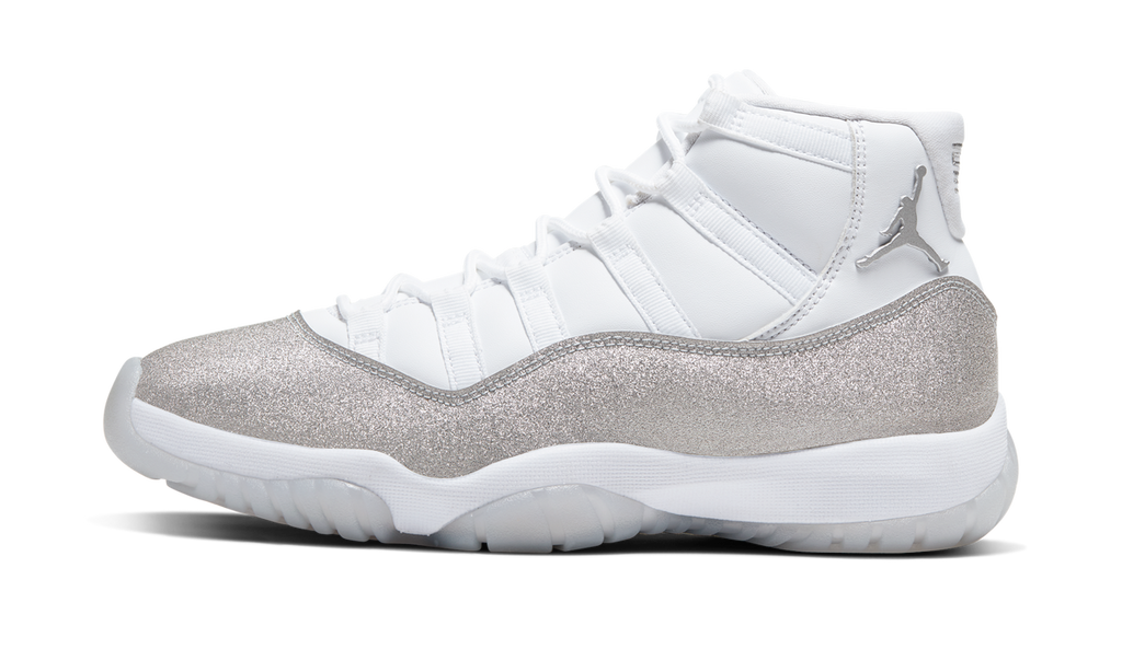 Air Jordan 11 Retro White Metallic Silver (Women's) AR0715-100 — Vista 1