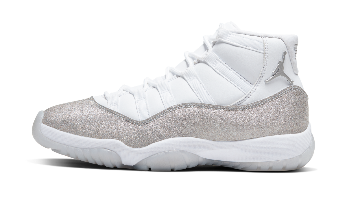 Air Jordan 11 Retro White Metallic Silver (Women's) AR0715-100 — Vista 1