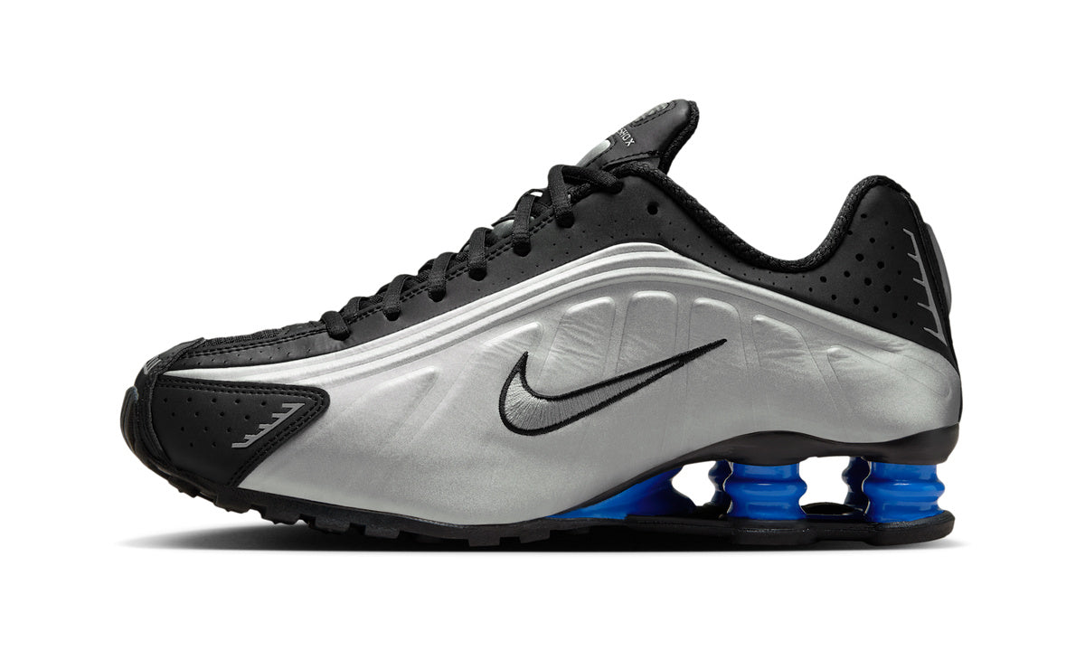 Nike Shox R4 Metallic Silver Black Racer Blue (Women's) — Foto 1
