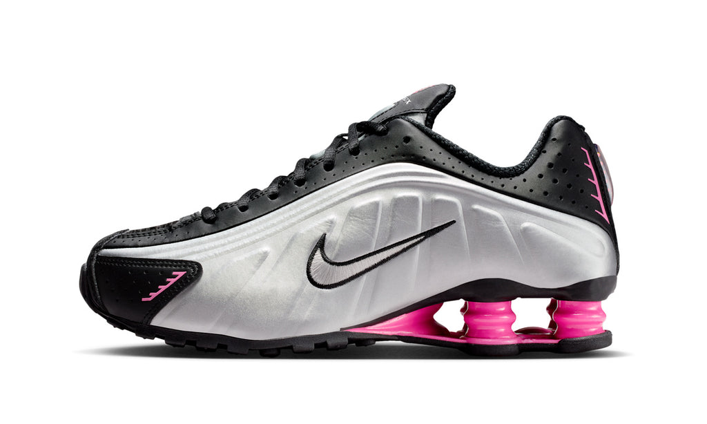 Nike Shox R4 Black Metallic Silver Pinksicle (Women's) — Foto 1