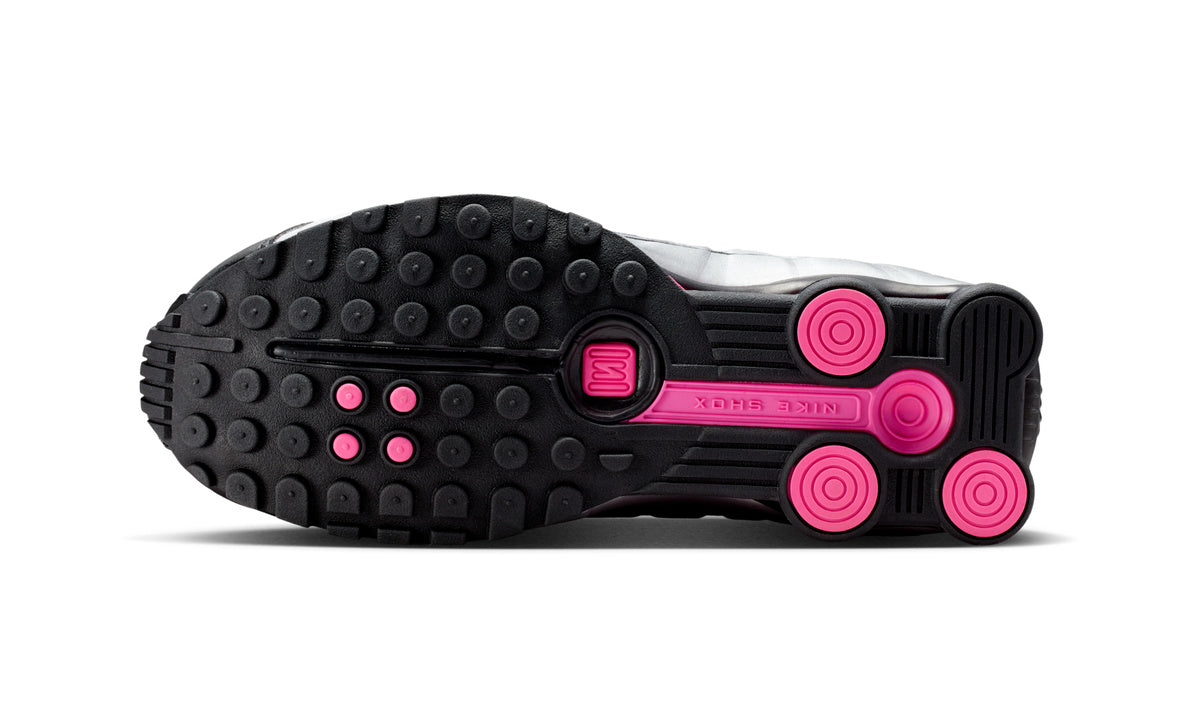 Nike Shox R4 Black Metallic Silver Pinksicle (Women's) — Foto 2