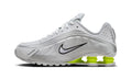 Nike Shox R4 White Metallic Silver Volt (Women's) — Foto 1