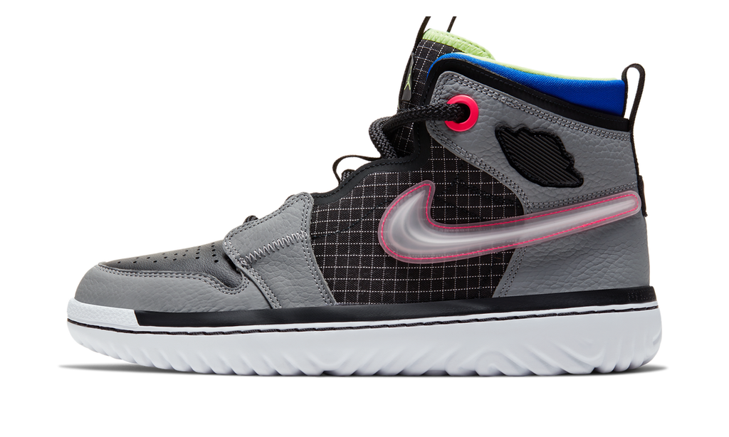 Air Jordan 1 High React Black Particle Grey AR5321-002 — Vista 1