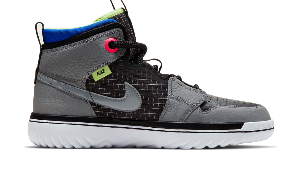 Air Jordan 1 High React Black Particle Grey AR5321-002 — Vista 2