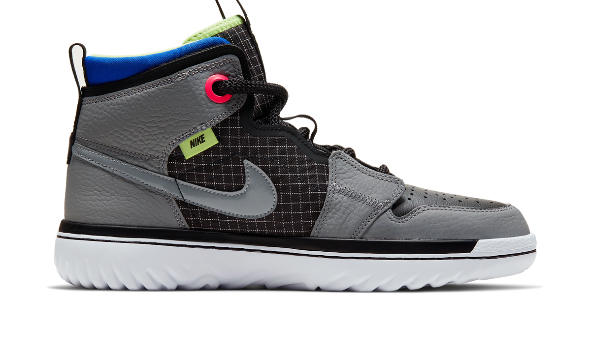 Air Jordan 1 High React Black Particle Grey AR5321-002 — Vista 2