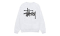 Stussy Basic Crew Ash Heather
